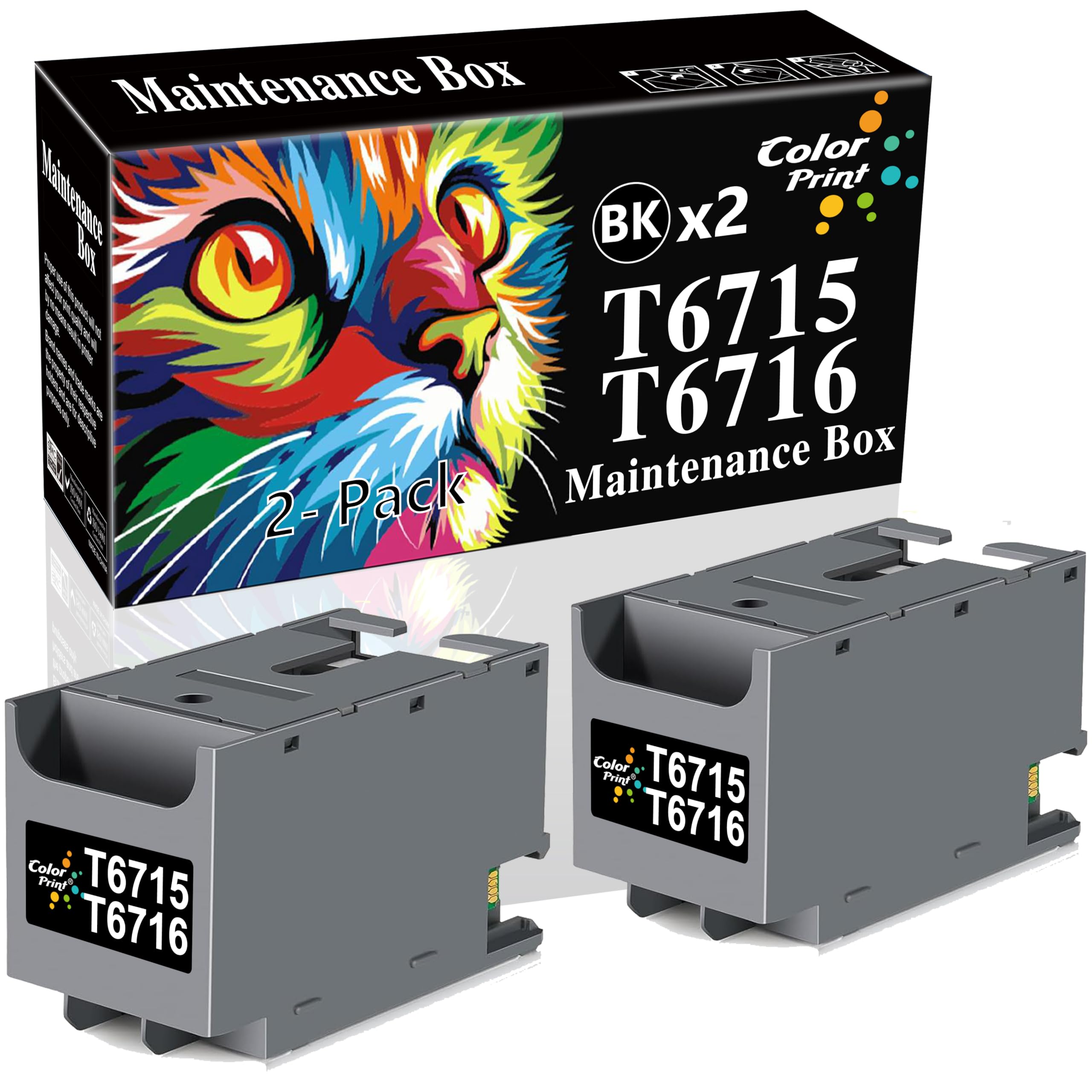 Amazon.com: Color Printer T6715 T6716 Ink Maintenance Box